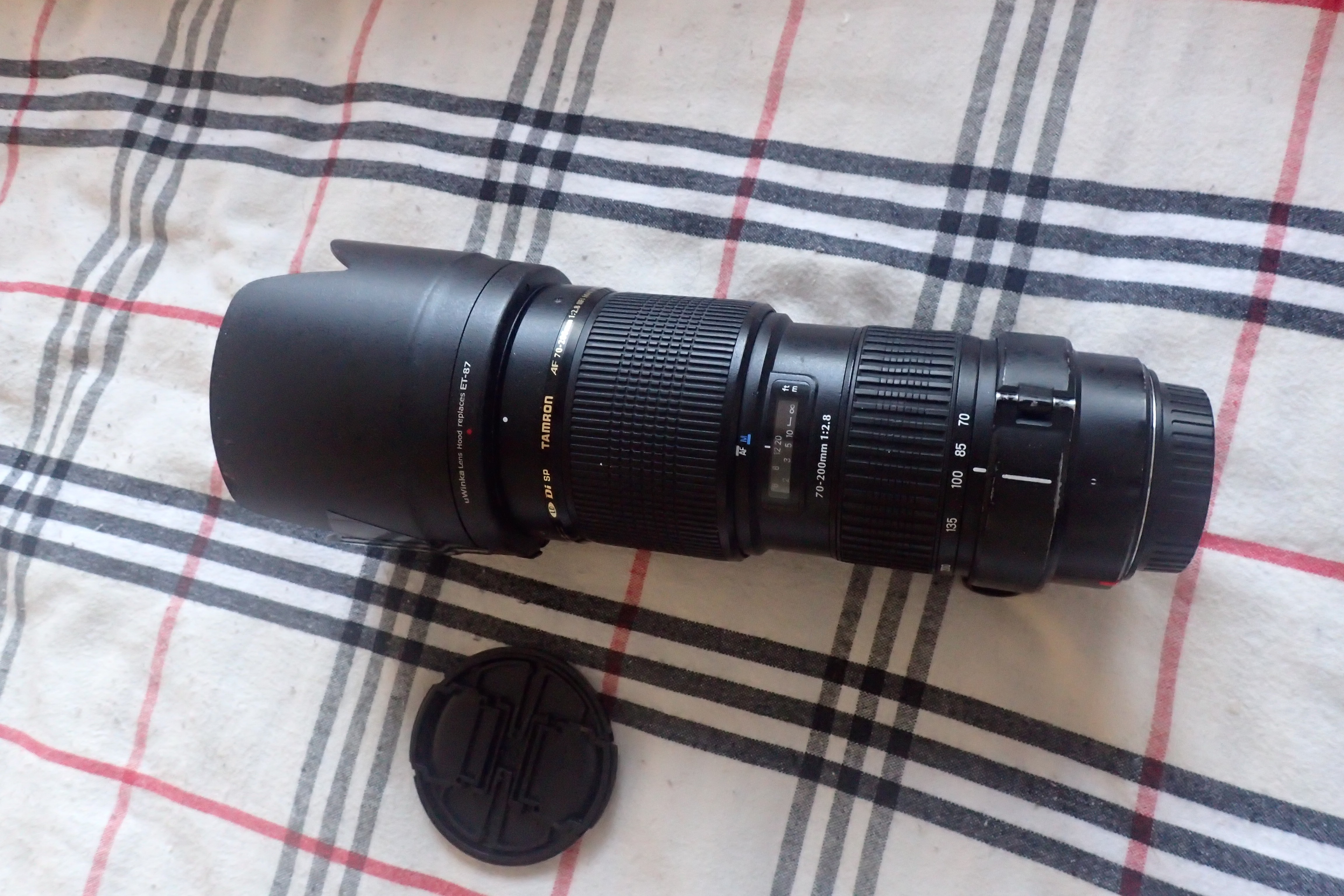 腾龙 AF 70-200mm f/2.8 Di LD(IF)微距镜头（A001）佳能口