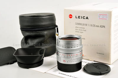 【美品收藏品】Leica/徕卡  summilux-m 35/1.4 asph 银色 #32118