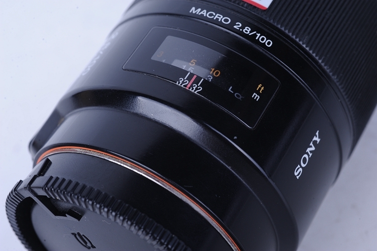 93新二手 sony索尼 100/2.8 macro 索尼a口(22867)【京】