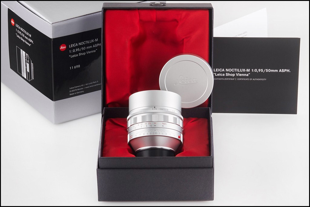 徕卡 Leica M 50/0.95 ASPH 6-BIT Leica Shop 维也纳纪念版 