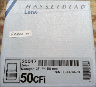 哈苏 Hasselblad 50/4 CFi FLE 新品库存
