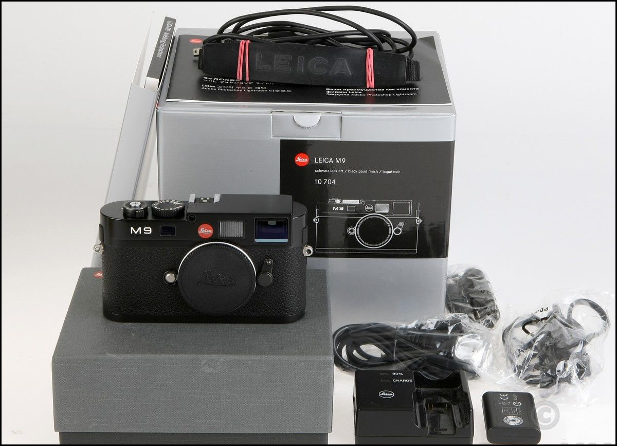 (全新无隐患CCD)徕卡 Leica M9 黑 带包装（快门1.1万）