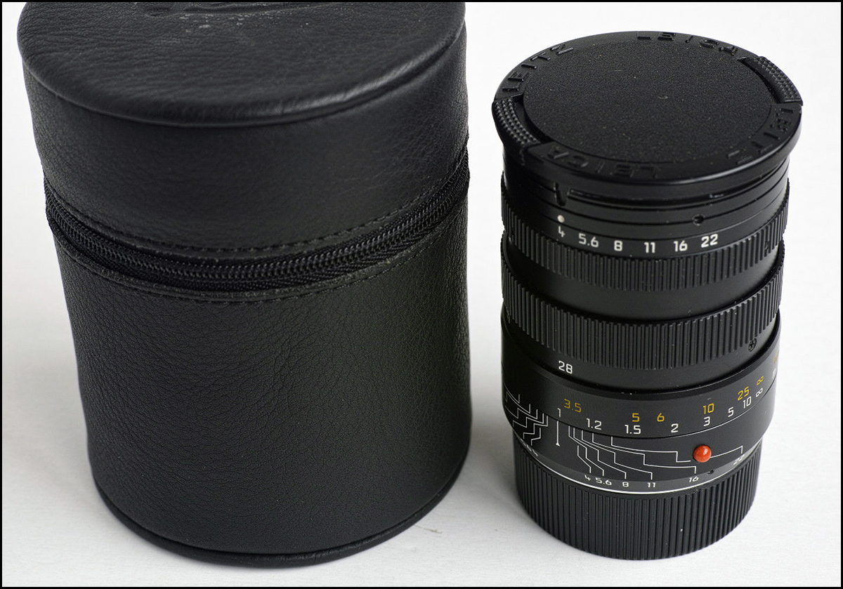 徕卡 Leica M 28-35-50/4 ASPH E49 II 带皮套