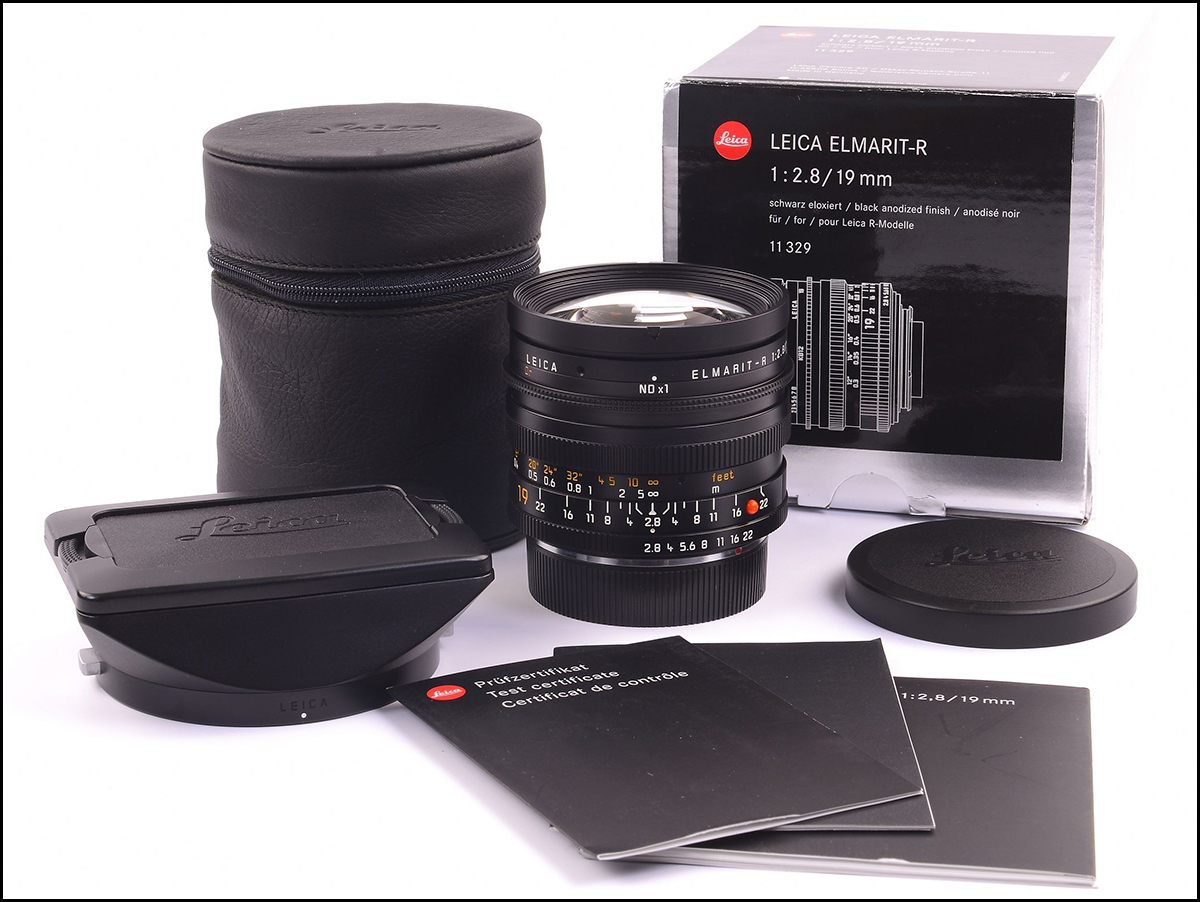徕卡 Leica R 19/2.8 ELMARIT-R II ROM 新同品 带银盒包装
