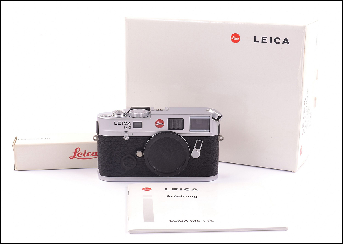 徕卡 Leica M6 TTL 0.85 银色 大盘 带包装