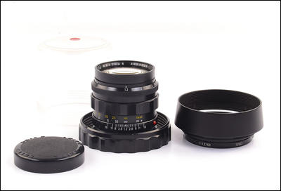 徕卡 Leica 50/1.2 NOCTILUX 双非球面镜 双A 带罩 好成色