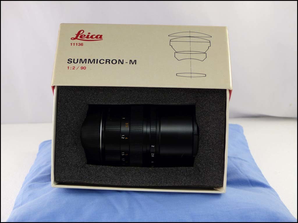 徕卡 Leica M 90/2 SUMMICRON-M PRE-ASPH E55 带包装