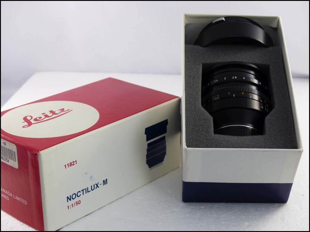 徕卡 Leica M 50/1.0 NOCTILUX-M 第三代 带包装