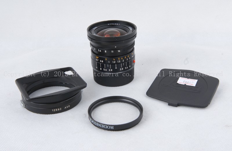 【美品】Leica/徕卡 elmarit-m 21/2.8 asph E55 黑色 #04602