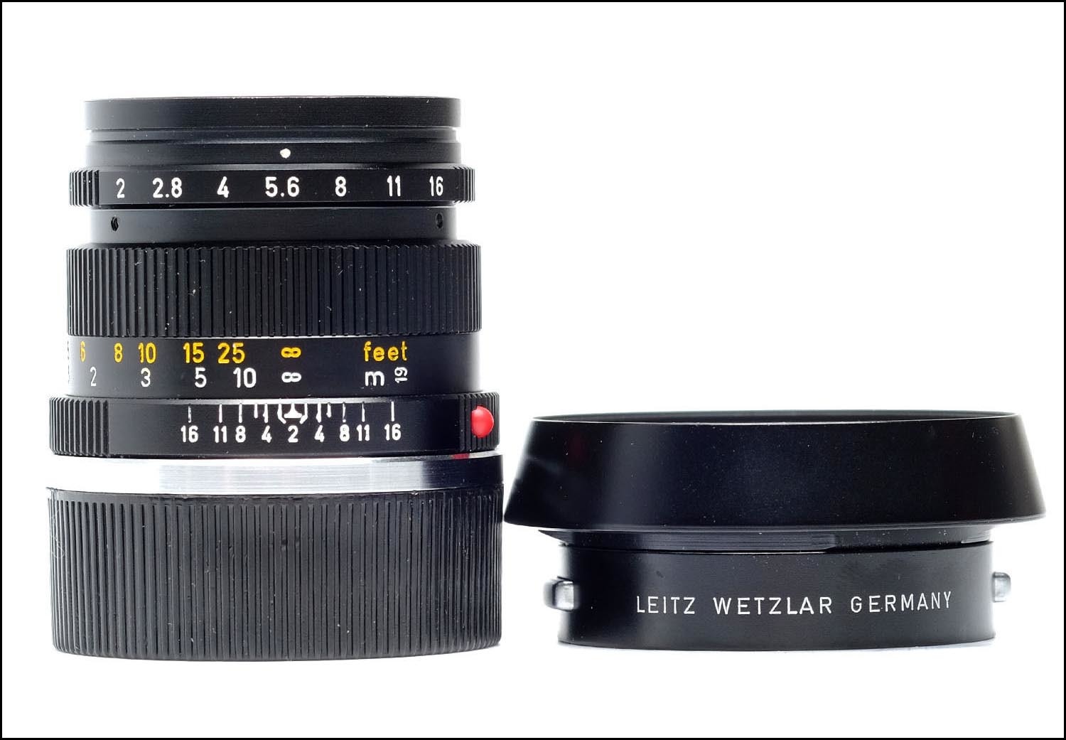 (错版)徕卡Leica M 50/2 三代 标头 带光罩