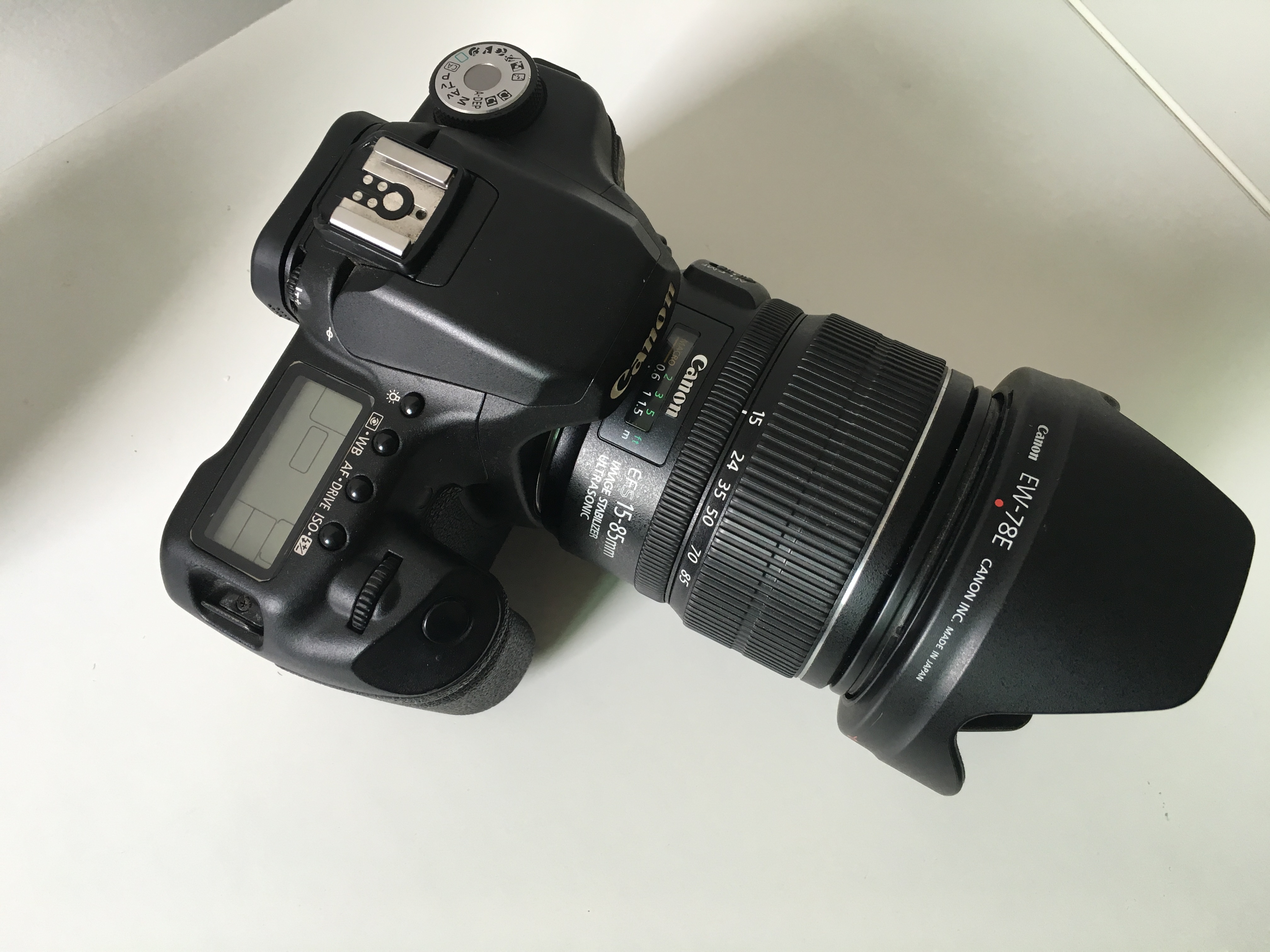 自用 佳能 50d单反相机 15-85mm usm 3.5-5.6单反镜头可单出