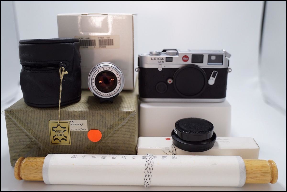 徕卡 Leica M6 鸡年 徕卡吉祥 带50/2 套机！新品收藏品！