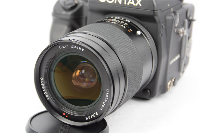 康泰时contax 645中画幅胶片相机套机 af45/2.8 mfb 1a后背 现货