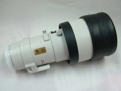 98新美能达AF-APO 300/4G 白色长焦镜头