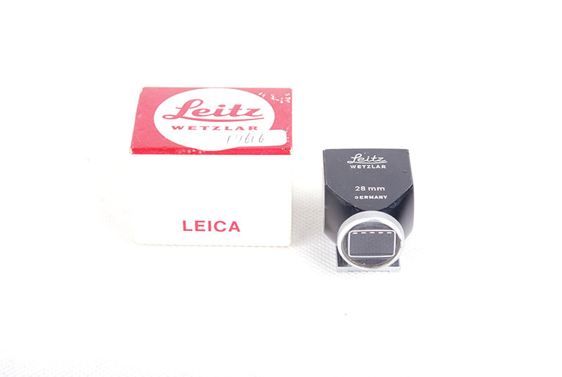 Leica/徕卡 28mm 金属取景器 带盒 #jp17616