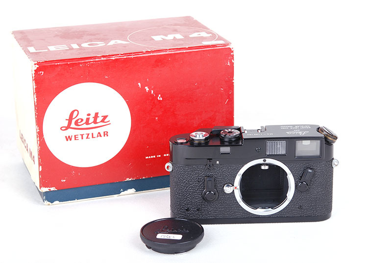 【早期all black paint】Leica徕卡 M4 黑漆版本  #jp17583
