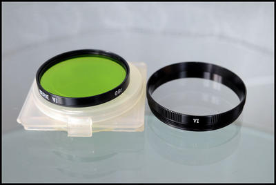 Leica VI 绿色镜+14160压镜圈，R35,50 E43镜头适用