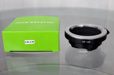 高精度转接环：Leica R-M，徕卡R镜-转徕卡M机，数码、胶片皆可用