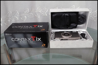CONTAX Tix，APS机，原包装全、收藏佳品!