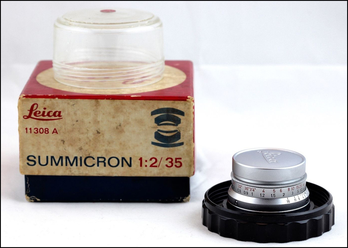 徕卡 Leica M 35/2 SUMMICRON 加产8枚玉 好成色 带包装