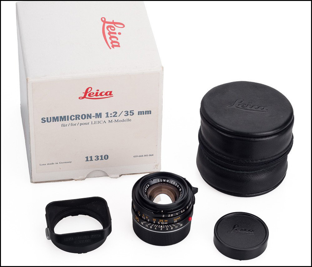 徕卡 Leica M 35/2 德产7枚玉 后期方字版 带包装