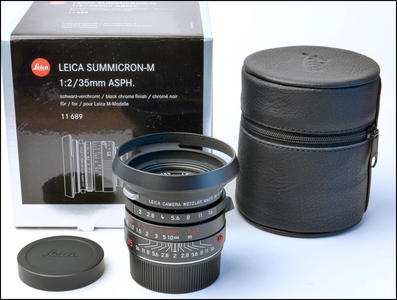 徕卡 Leica M 35/2 ASPH 黑漆 复刻 限量500只 新同品 