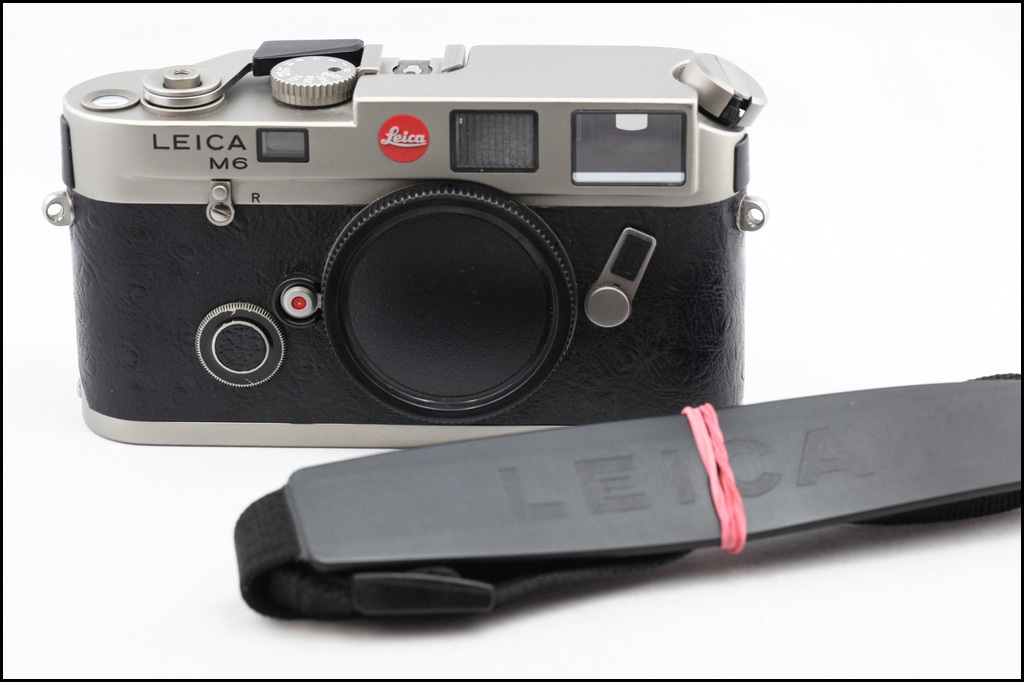 徕卡 Leica M6 0.72 鸵鸟皮 钛金版 旁轴机身