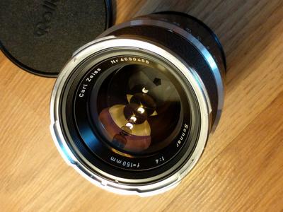 德国禄来Rolleiflex SL66 用的中焦人像镜头150mm/4实惠价！