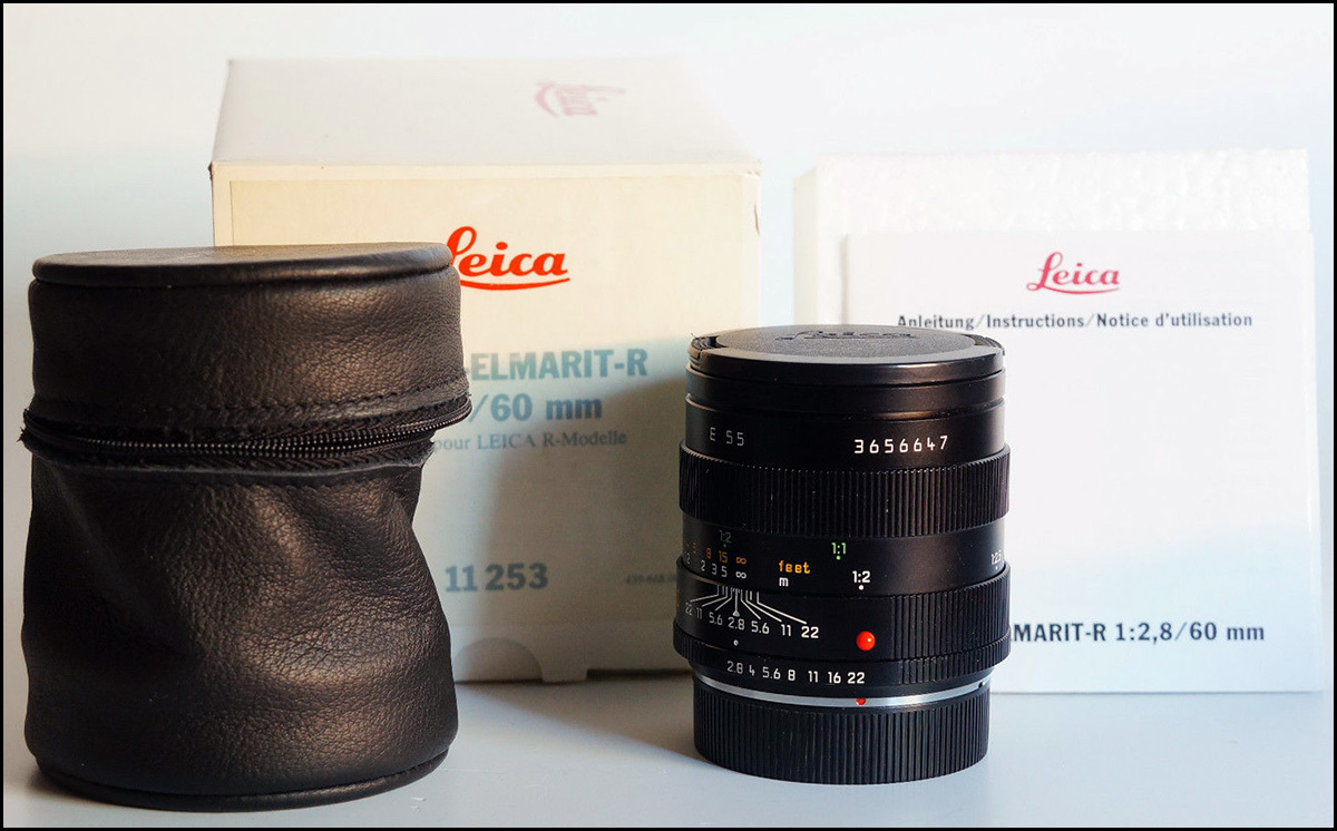 徕卡 Leica R 60/2.8 MACRO E55 微距 德产 方字版 带包装