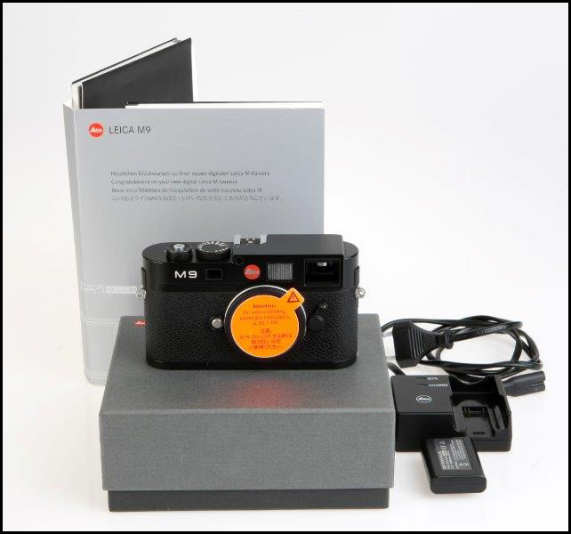 96新 徕卡 Leica M9 黑色黑漆 原电原充（快门4600）