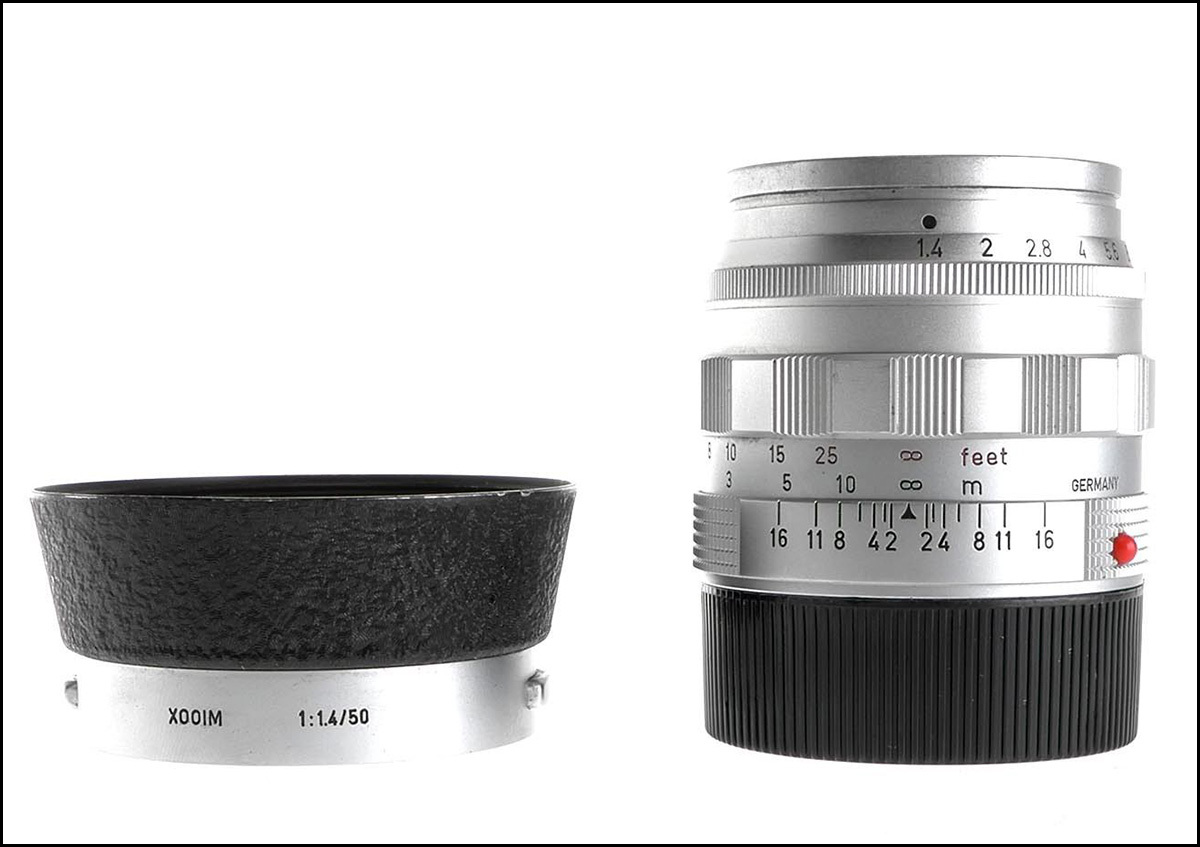 徕卡 Leica M 50/1.4 SUMMILUX 一代 带罩