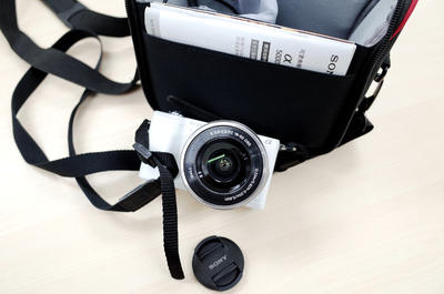 自用行货 99新 白色索尼 ILCE-5000 +16-50 套机镜头+ 原装电池