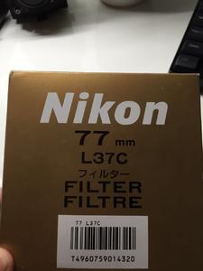 尼康 NC多层镀膜 UV镜 77mm  L37C