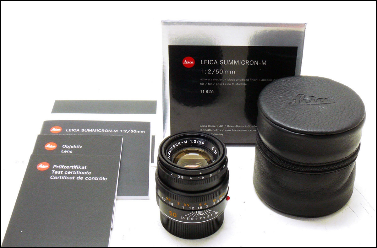 徕卡 Leica M 50/2 SUMMICRON-M 6-BIT 42号段 带包装