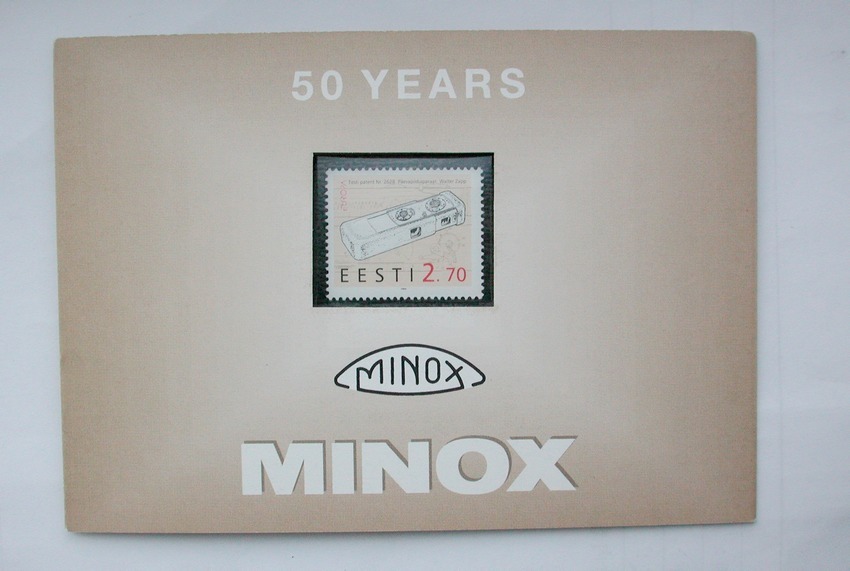 Minox 美乐时50周年纪念邮票！