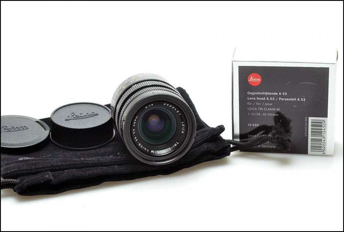 徕卡 Leica M 28-35-50/4 ASPH E49 II 原厂6-BIT  39开头 带光罩