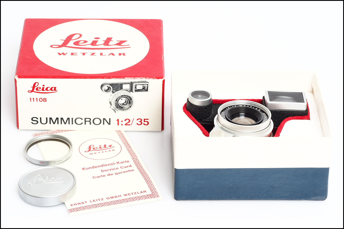 徕卡 Leica M 35/2 眼睛版 8枚玉 好成色 带包装