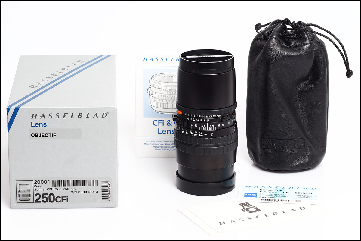 哈苏 Hasselblad 250/5.6 CFi 长焦镜头 带包装