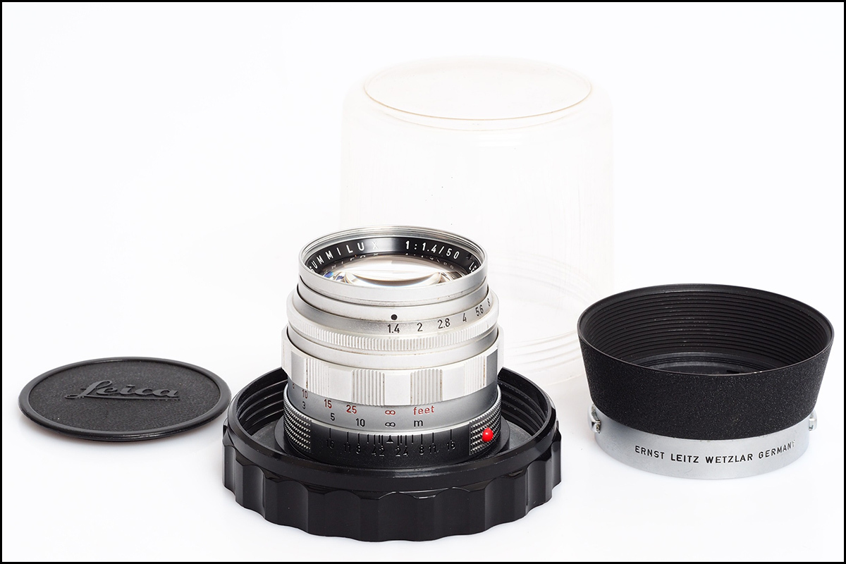 徕卡 Leica M 50/1.4 SUMMILUX 二代 带罩 成色不错