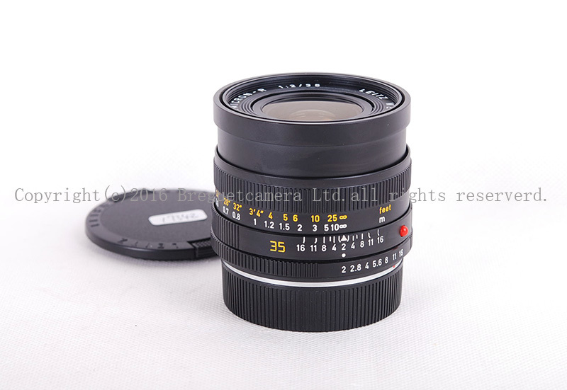 【美品】Leica/徕卡 Summicron-R 35/2 E55 自带遮光罩 #JP17342
