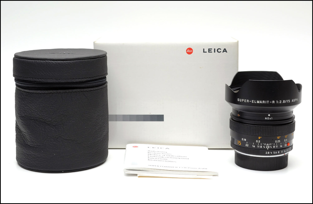 徕卡 Leica R 15/2.8 SUPER-ELMARIT-R ASPH ROM 带包装