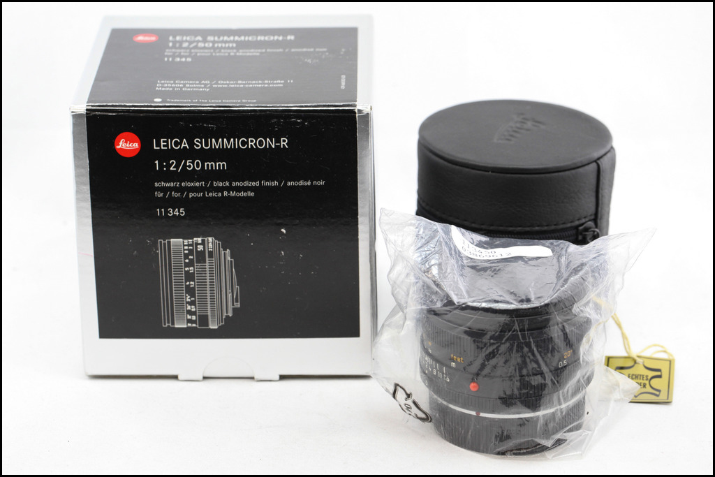 徕卡 Leica R 50/2 ROM 标头 德产 带银盒包装 