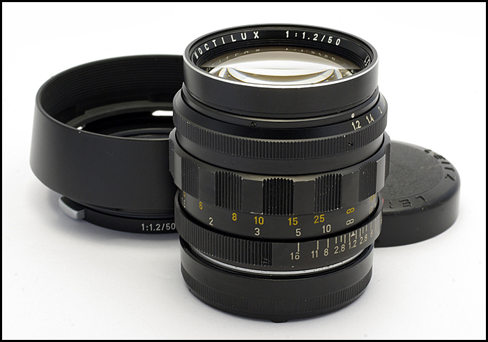 徕卡 Leica 50/1.2 NOCTILUX 双非球面镜 双A 带罩
