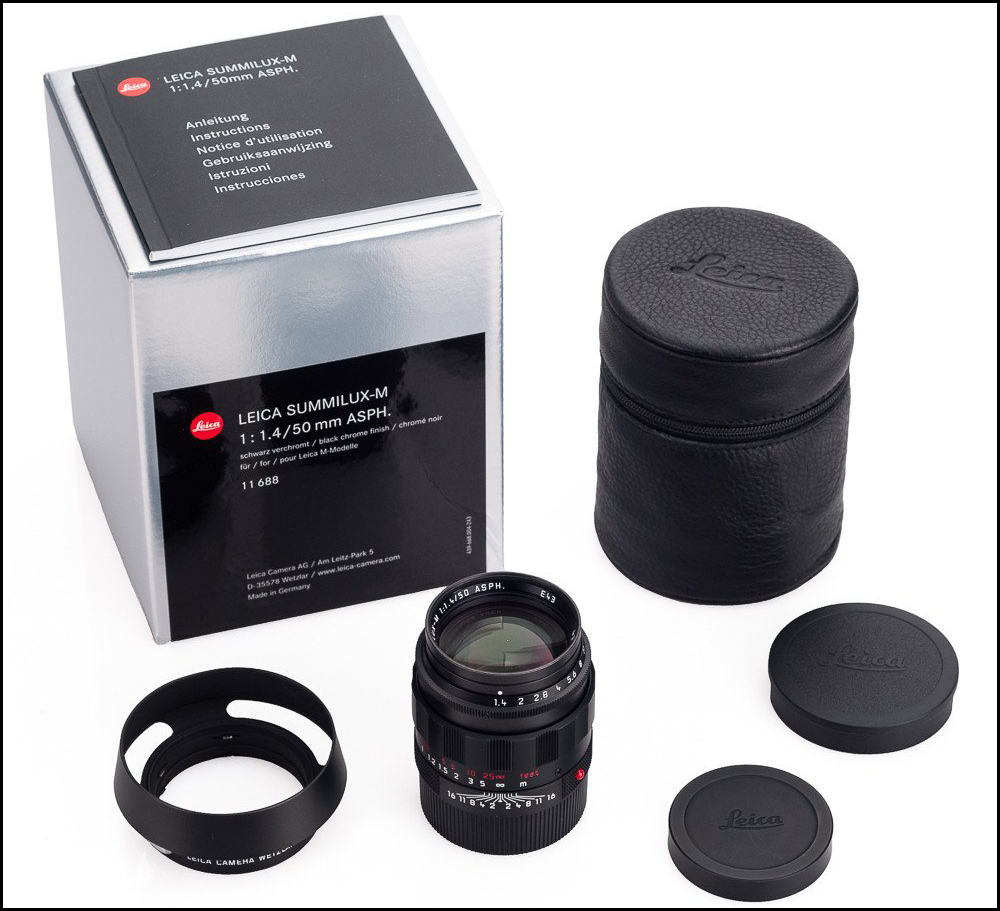 徕卡 Leica M 50/1.4 ASPH 6-BIT E43 复古版 限量500只