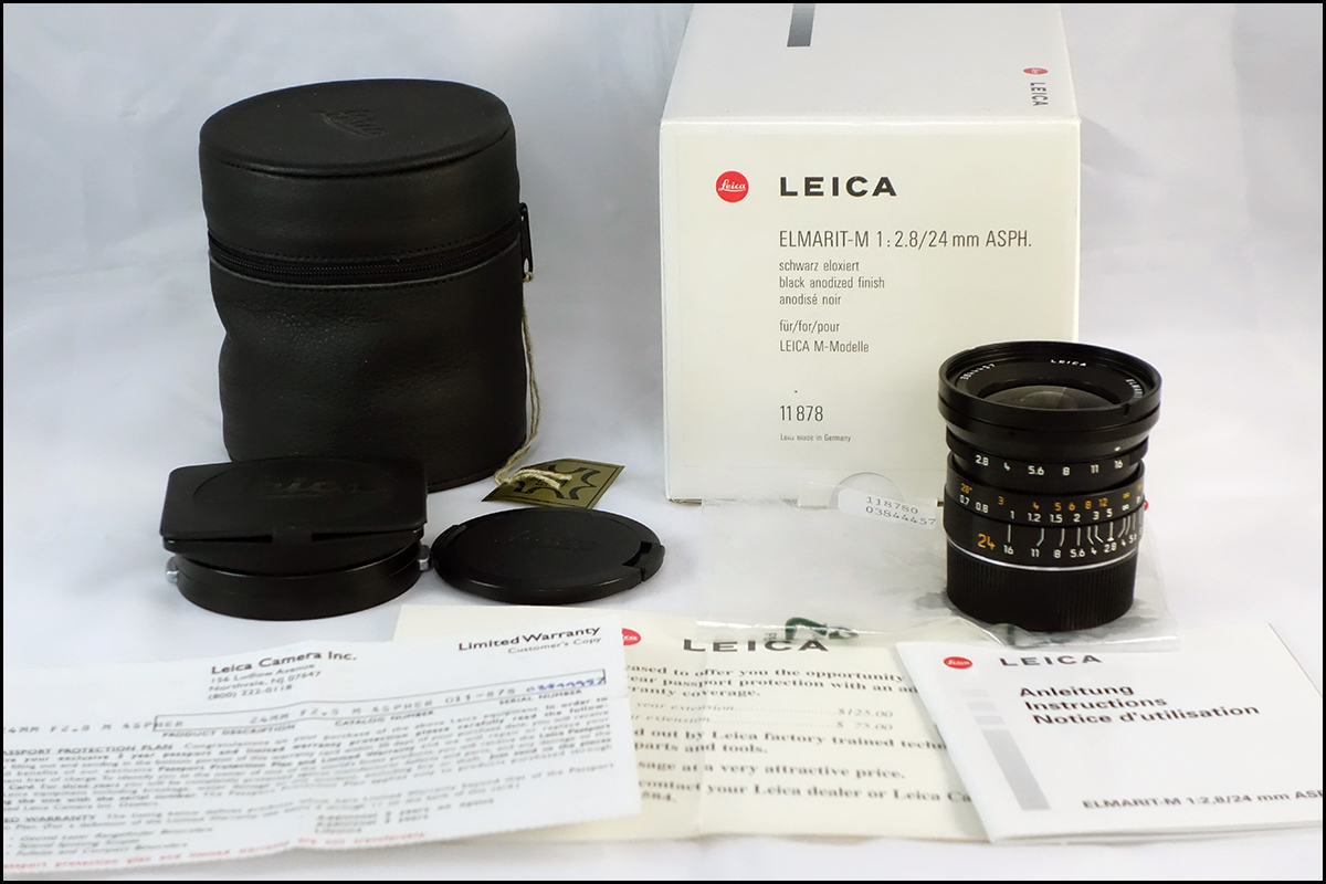 徕卡 Leica M 24/2.8 ELMARIT-M ASPH 包装齐全！
