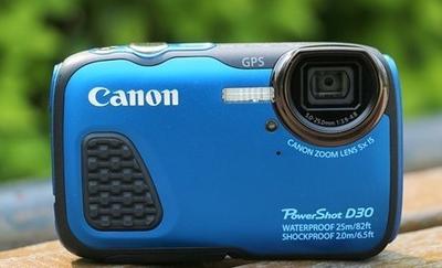 Canon PowerShot D30 三防相机 蓝色（全新）