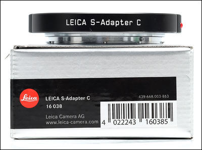 徕卡 Leica S-Adapter C 16038 康泰时Contax 645转接环