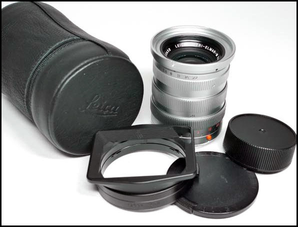 徕卡 Leica M 28-35-50/4 ASPH 全铜银色 带光罩 皮套