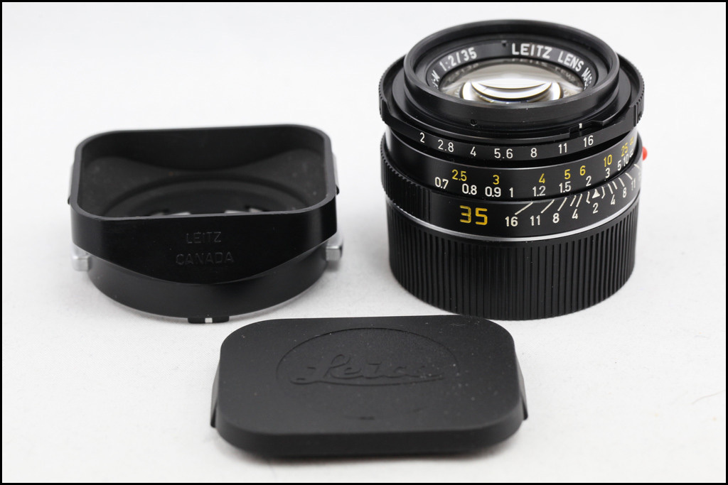 徕卡 Leica M 35/2 加产7枚玉 散景之王 带光罩