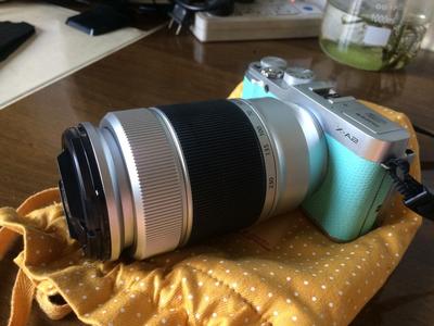富士XA2微单 薄荷色50-230mm镜头